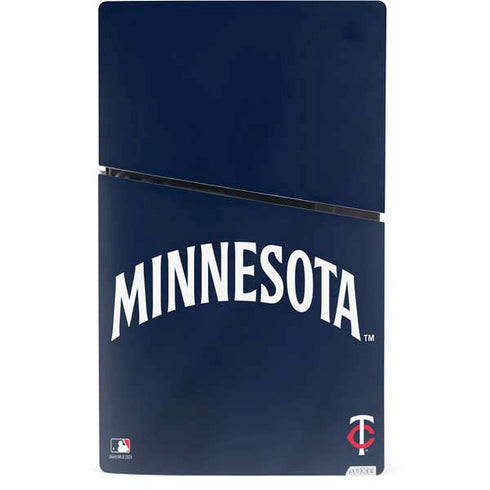 MLB Minnesota Twins Alternate/Away Jersey PS5 Slim Digital Edition Console Skin