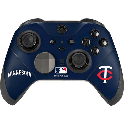 MLB Minnesota Twins Alternate/Away Jersey Xbox Elite Wireless Controller Series 2 Skin