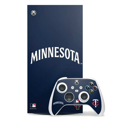 MLB Minnesota Twins Alternate/Away Jersey Xbox Series X Skins