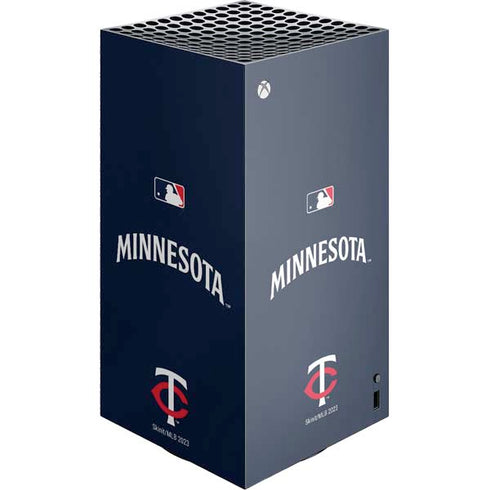 MLB Minnesota Twins Alternate/Away Jersey XBox Series X Digital Edition Console Skin