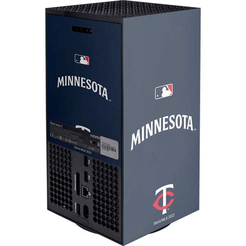 MLB Minnesota Twins Alternate/Away Jersey XBox Series X Digital Edition Console Skin