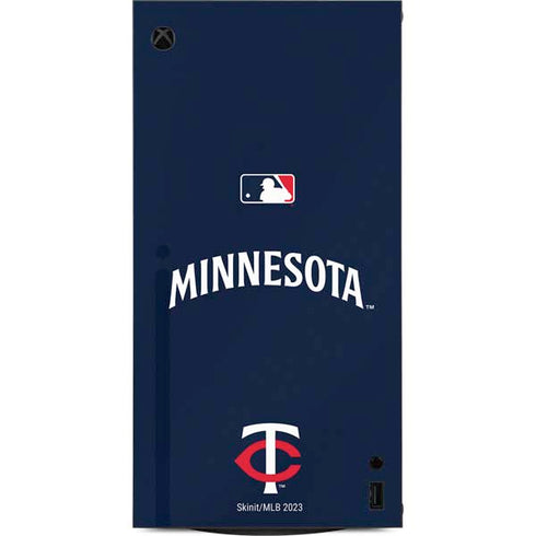 MLB Minnesota Twins Alternate/Away Jersey XBox Series X Digital Edition Console Skin