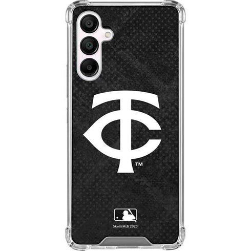 MLB Minnesota Twins Dark Wash Galaxy A16 5G Clear Case