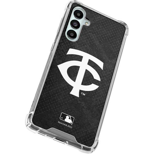 MLB Minnesota Twins Dark Wash Galaxy A16 5G Clear Case