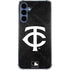 MLB Minnesota Twins Dark Wash Galaxy A35 5G Clear Case