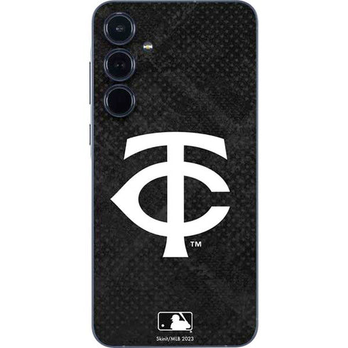 MLB Minnesota Twins Dark Wash Galaxy A35 5G Skin