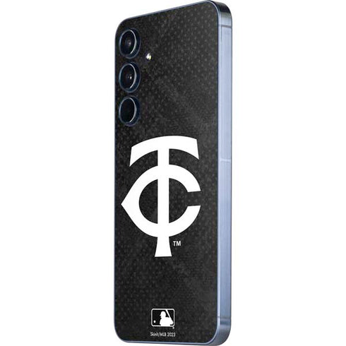 MLB Minnesota Twins Dark Wash Galaxy A35 5G Skin