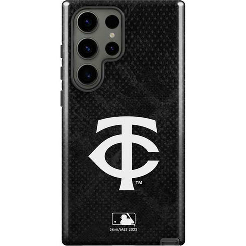 MLB Minnesota Twins Dark Wash Galaxy S23 Ultra Pro Case