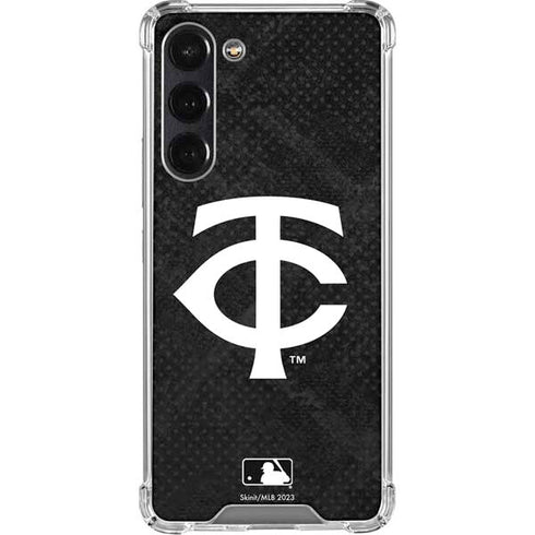 MLB Minnesota Twins Dark Wash Galaxy S24 FE Clear Case