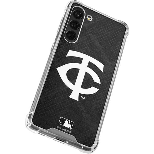 MLB Minnesota Twins Dark Wash Galaxy S24 FE Clear Case