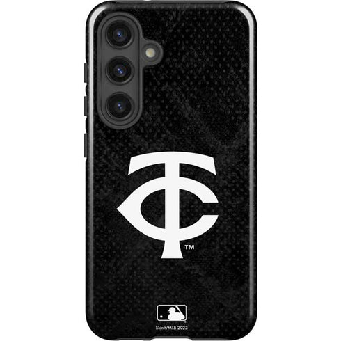 MLB Minnesota Twins Dark Wash Galaxy S25 Plus Impact Case