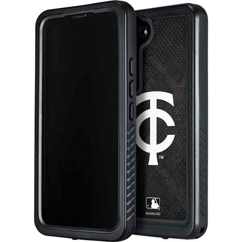 MLB Minnesota Twins Dark Wash Galaxy S24 Plus Waterproof Case