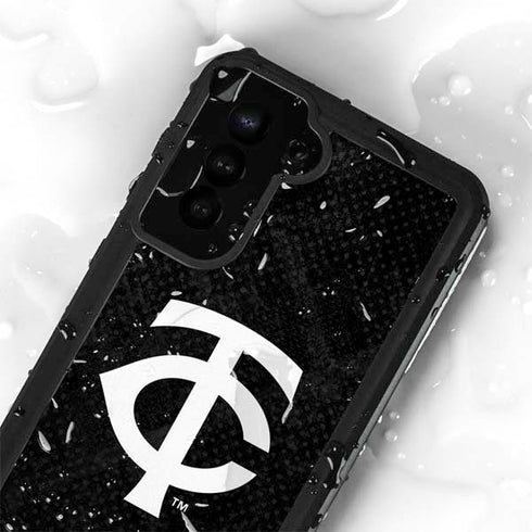 MLB Minnesota Twins Dark Wash Galaxy S24 Plus Waterproof Case