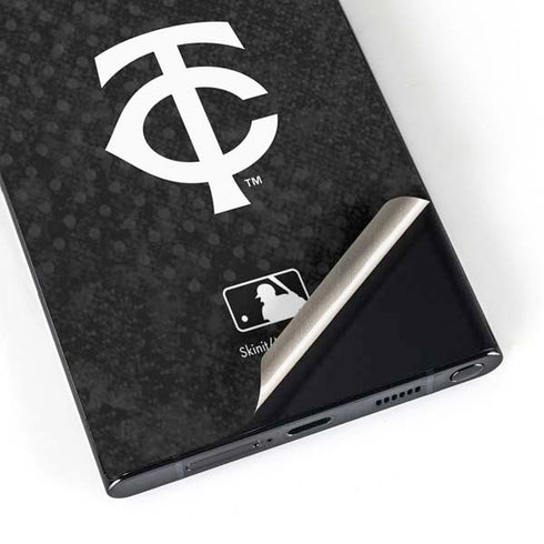 MLB Minnesota Twins Dark Wash Galaxy S24 Ultra Skin