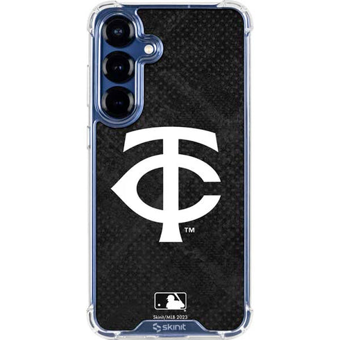 MLB Minnesota Twins Dark Wash Galaxy S25 Plus Clear Case