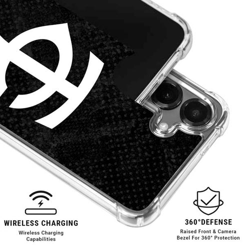 MLB Minnesota Twins Dark Wash Galaxy S26 Plus Clear Case