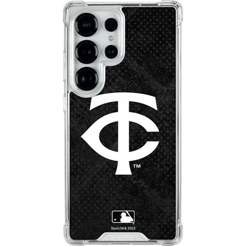 MLB Minnesota Twins Dark Wash Galaxy S26 Ultra Clear Case