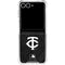 MLB Minnesota Twins Dark Wash Galaxy Z Flip7 Clear Case