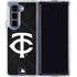 MLB Minnesota Twins Dark Wash Galaxy Z Fold5 5G Clear Case