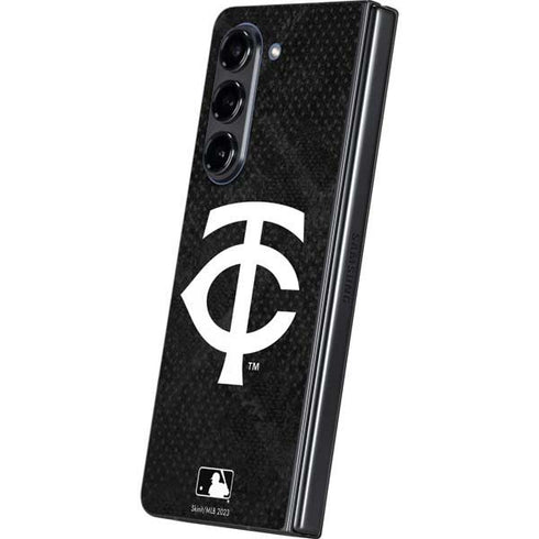 MLB Minnesota Twins Dark Wash Galaxy Z Fold5 5G Skin