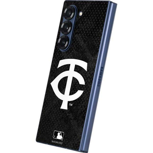 MLB Minnesota Twins Dark Wash Galaxy Z Fold6 Skin