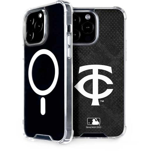 MLB Minnesota Twins Dark Wash iPhone Cases