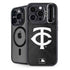 MLB Minnesota Twins Dark Wash iPhone 14 Pro Kickstand Case