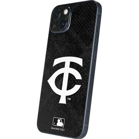 MLB Minnesota Twins Dark Wash iPhone Skins