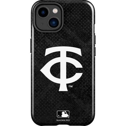 MLB Minnesota Twins Dark Wash iPhone 15 Impact Case