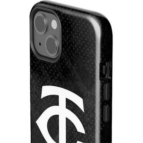 MLB Minnesota Twins Dark Wash iPhone 15 Impact Case