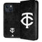 MLB Minnesota Twins Dark Wash iPhone 15 Plus Folio Case