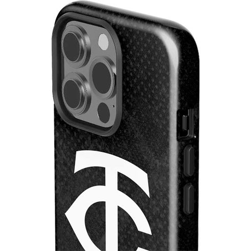 MLB Minnesota Twins Dark Wash iPhone 15 Pro Impact Case
