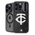 MLB Minnesota Twins Dark Wash iPhone 15 Pro Kickstand Case