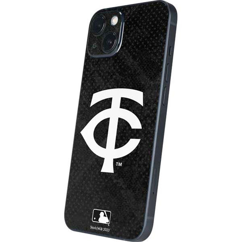 MLB Minnesota Twins Dark Wash iPhone 15 Skin