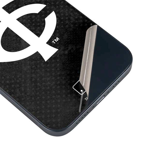 MLB Minnesota Twins Dark Wash iPhone 15 Skin