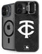 MLB Minnesota Twins Dark Wash iPhone 16 Kickstand Case
