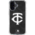 MLB Minnesota Twins Dark Wash iPhone 16 Plus Clear Case