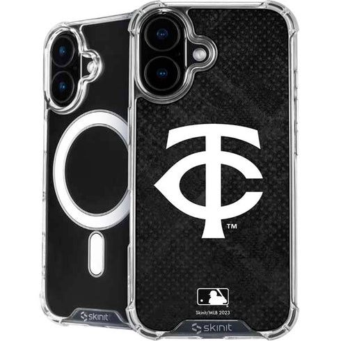 MLB Minnesota Twins Dark Wash iPhone 16 Plus MagSafe Case