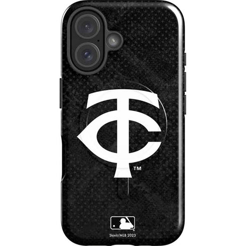 MLB Minnesota Twins Dark Wash iPhone 16 Plus Magsafe Impact Case