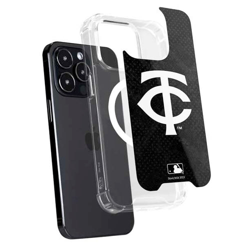 MLB Minnesota Twins Dark Wash iPhone 16 Pro MagSafe Case