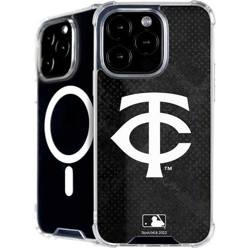 MLB Minnesota Twins Dark Wash iPhone 16 Pro Max MagSafe Case