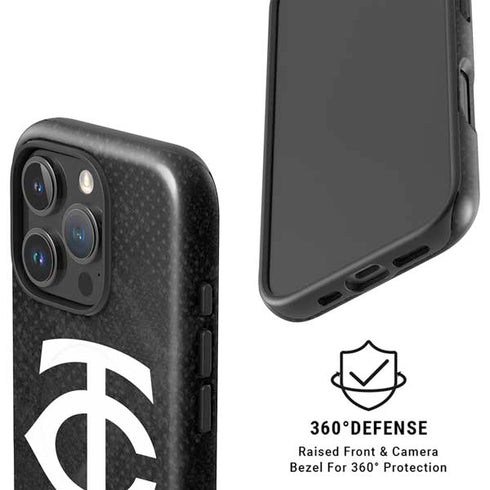 MLB Minnesota Twins Dark Wash iPhone 16 Pro Max Magsafe Impact Case