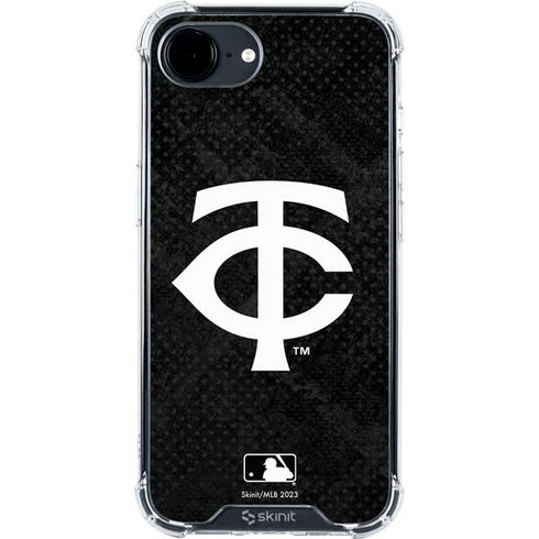 MLB Minnesota Twins Dark Wash iPhone 16e Clear Case