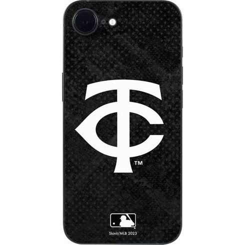 MLB Minnesota Twins Dark Wash iPhone 16e Skin