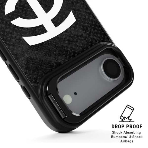MLB Minnesota Twins Dark Wash iPhone 17 Air Kickstand Case
