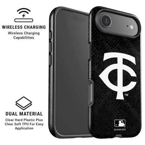 MLB Minnesota Twins Dark Wash iPhone 17 Air Magsafe Impact Case