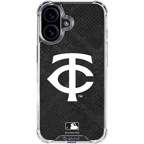 MLB Minnesota Twins Dark Wash iPhone 17 Clear Case