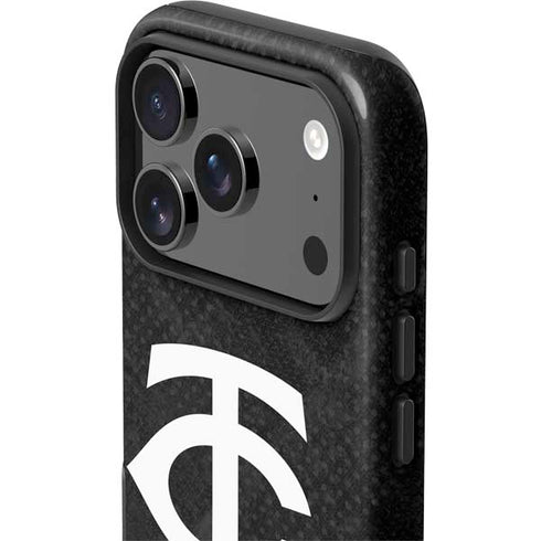 MLB Minnesota Twins Dark Wash iPhone 17 Pro Impact Case