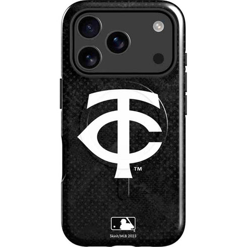 MLB Minnesota Twins Dark Wash iPhone 17 Pro Magsafe Impact Case