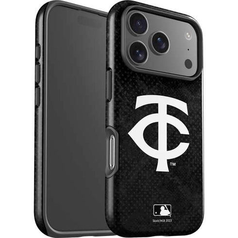 MLB Minnesota Twins Dark Wash iPhone 17 Pro Max Impact Case